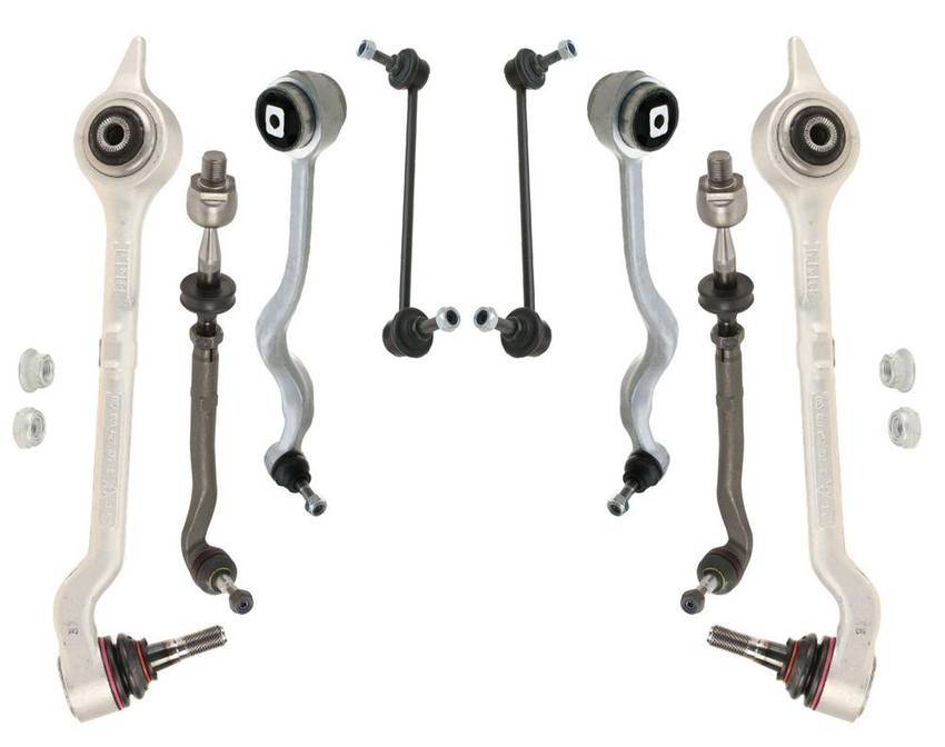 BMW Suspension Control Arm Kit - Front (8 Pieces) 32111094674 - Lemfoerder 3085190KIT